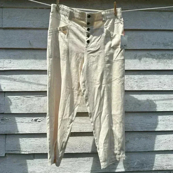 Knox Rose Tapered Fit Pants with butterfly sets, large and extra large - Picture 1 of 4